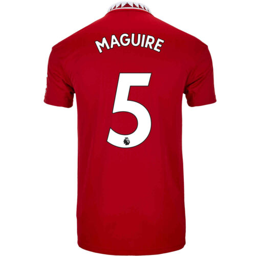 2022/23 Kids adidas Harry Maguire Manchester United Home Jersey