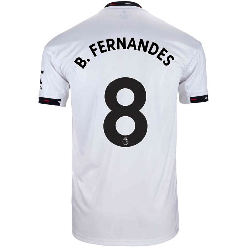 2022/23 Kids adidas Bruno Fernandes Manchester United Away Jersey