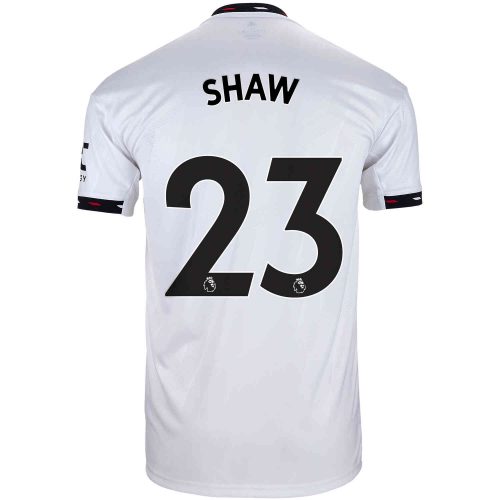2022/23 Kids adidas Luke Shaw Manchester United Away Jersey