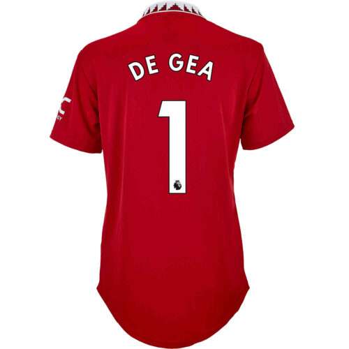 2022/23 Womens adidas David de Gea Manchester United Home Jersey