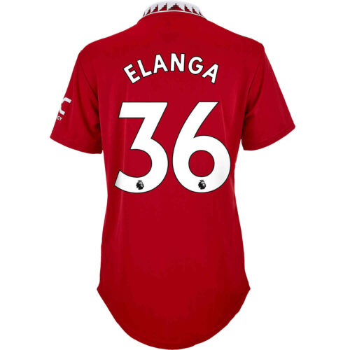 2022/23 Womens adidas Anthony Elanga Manchester United Home Jersey