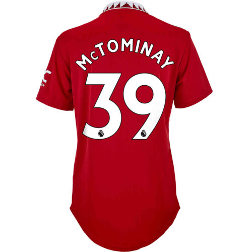 2022/23 Womens adidas Scott McTominay Manchester United Home Jersey
