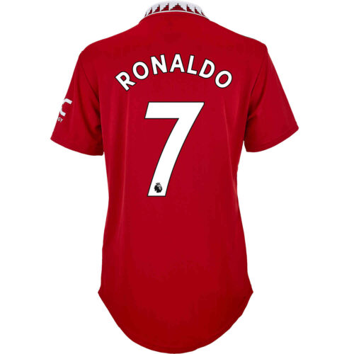 2022/23 Womens adidas Cristiano Ronaldo Manchester United Home Jersey