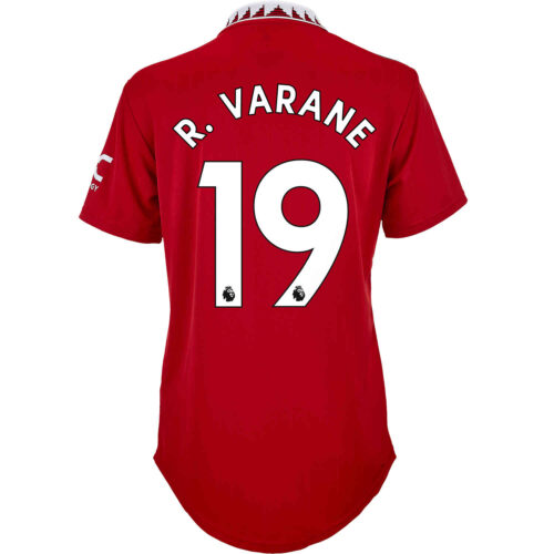 2022/23 Womens adidas Raphael Varane Manchester United Home Jersey
