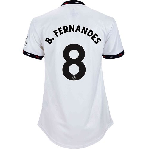 2022/23 Womens adidas Bruno Fernandes Manchester United Away Jersey