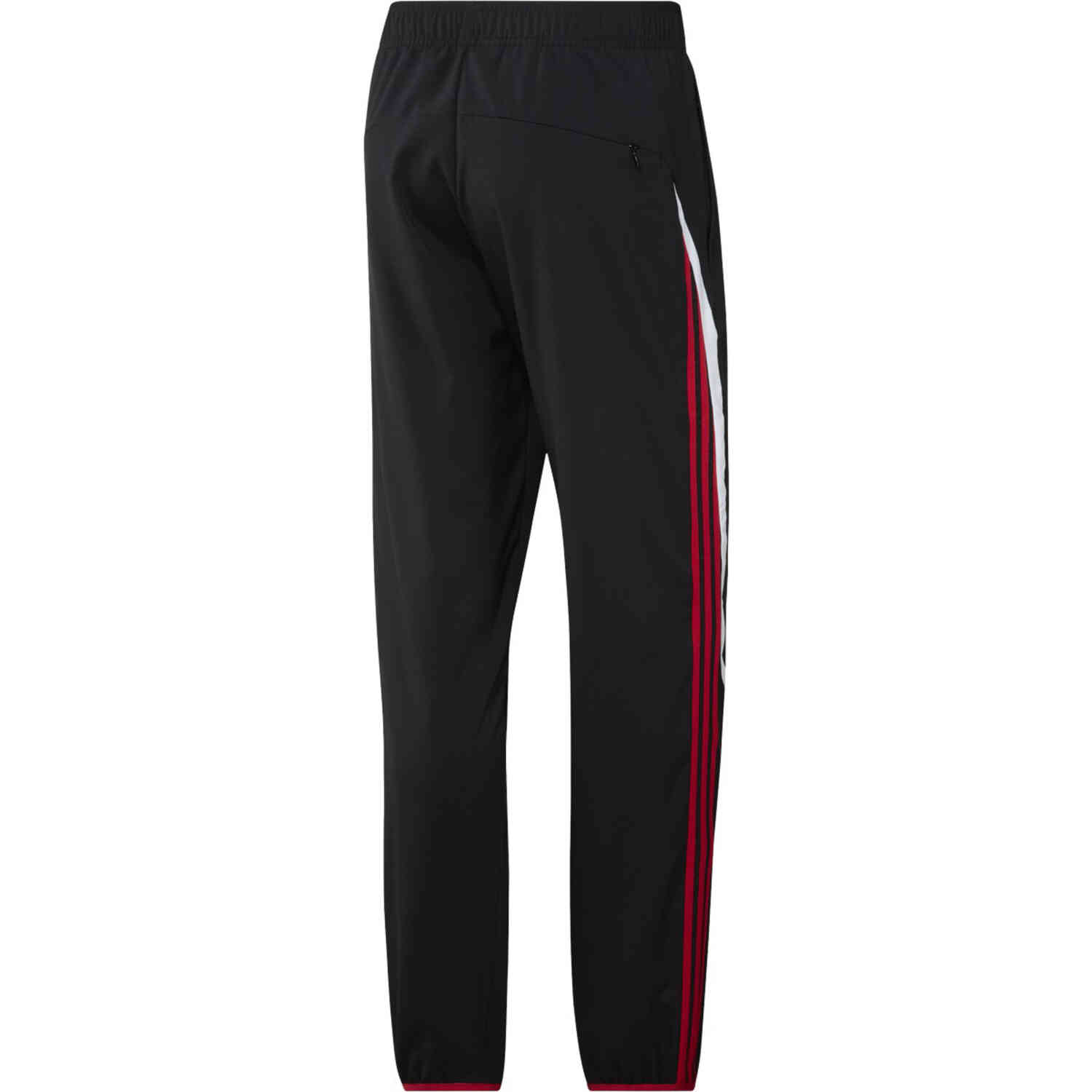 adidas Manchester United Teamgeist Woven Pants - Black - SoccerPro