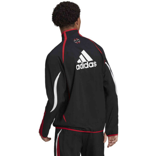 adidas Manchester United Teamgeist Woven Jacket – Black