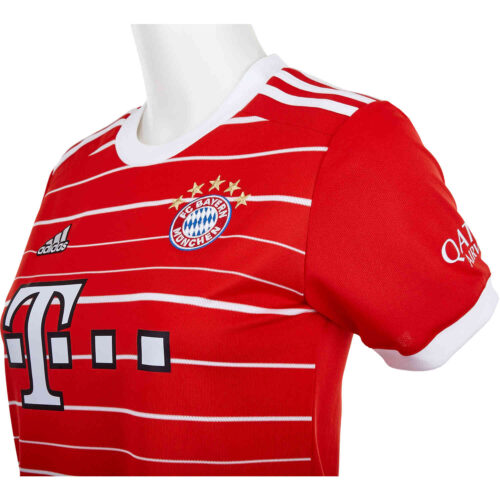 2022/23 Womens adidas Alphonso Davies Bayern Munich Home Jersey