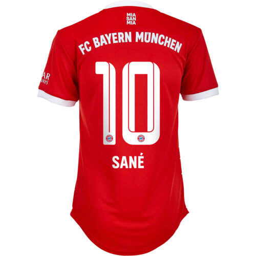 2022/23 Womens adidas Leroy Sane Bayern Munich Home Jersey