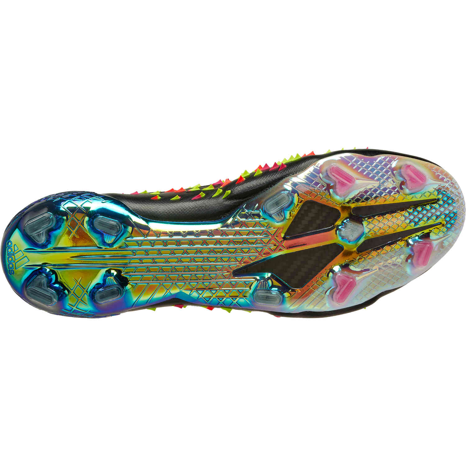 Adidas shoes rainbow verde top
