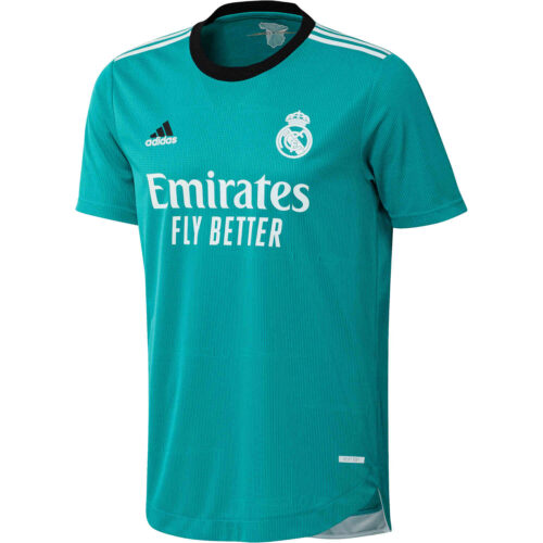 2021/22 adidas David Alaba Real Madrid 3rd Authentic Jersey