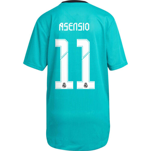 2021/22 adidas Marco Asensio Real Madrid 3rd Authentic Jersey