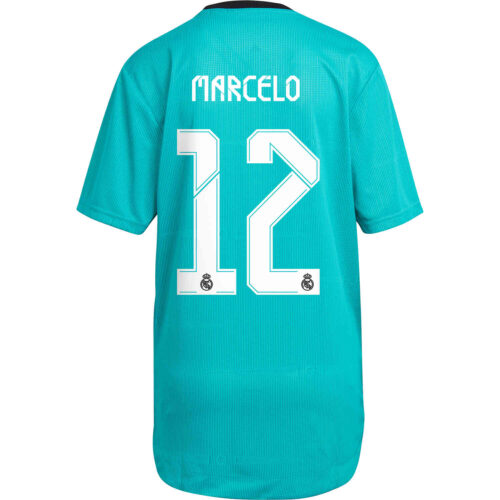 2021/22 adidas Marcelo Real Madrid 3rd Authentic Jersey