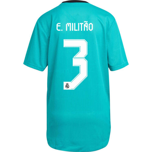 2021/22 adidas Eder Militao Real Madrid 3rd Authentic Jersey
