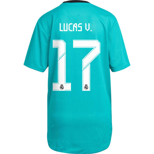 2021/22 adidas Lucas Vazquez Real Madrid 3rd Authentic Jersey