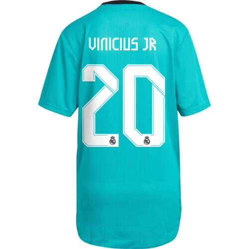 2021/22 adidas Vinicius Jr Real Madrid 3rd Authentic Jersey