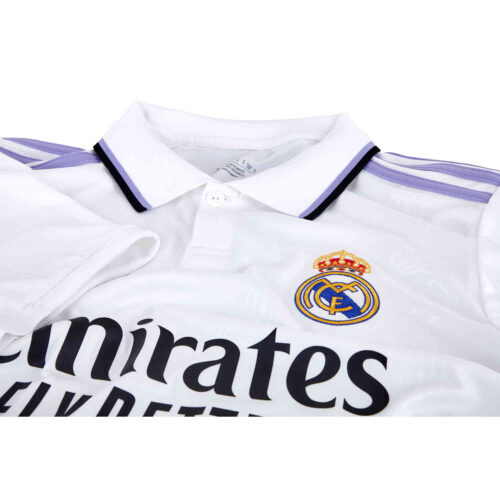 2022/23 Kids adidas Real Madrid Home Jersey