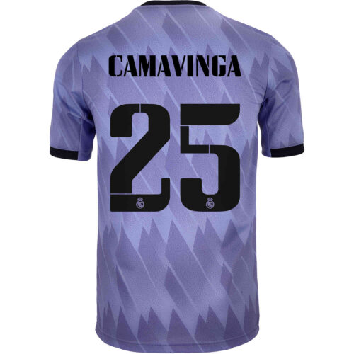 2022/23 Kids adidas Eduardo Camavinga Real Madrid Away Jersey