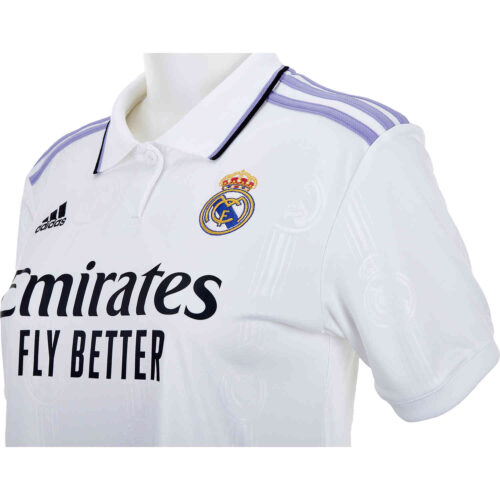 2022/23 Womens adidas Karim Benzema Real Madrid Home Jersey