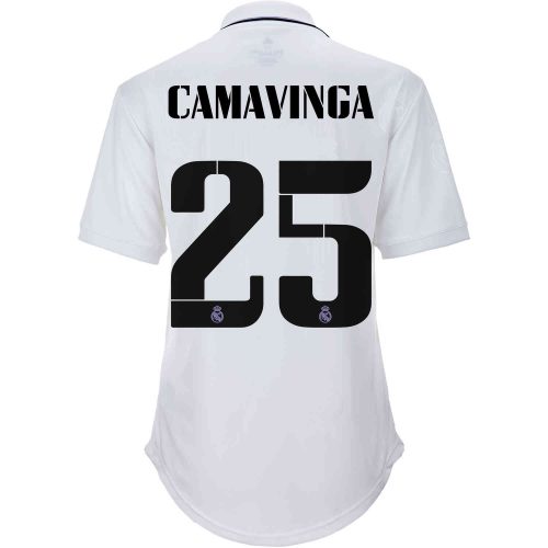 2022/23 Womens adidas Eduardo Camavinga Real Madrid Home Jersey