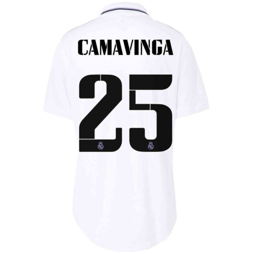2022/23 Womens adidas Eduardo Camavinga Real Madrid Home Jersey