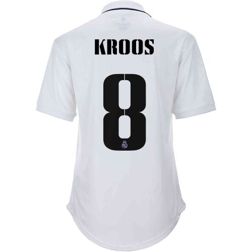 2022/23 Womens adidas Toni Kroos Real Madrid Home Jersey