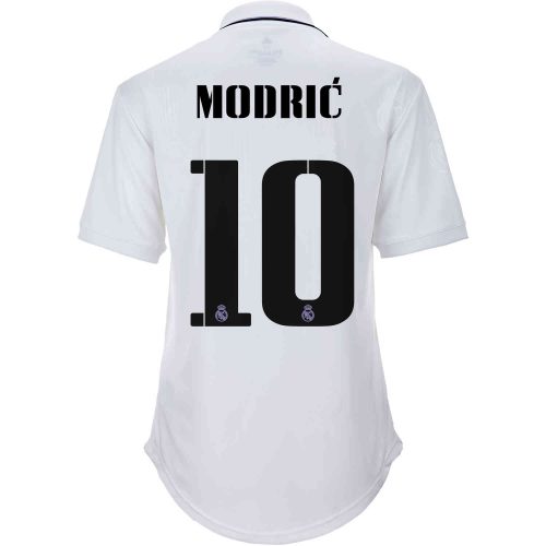2022/23 Womens adidas Luka Modric Real Madrid Home Jersey