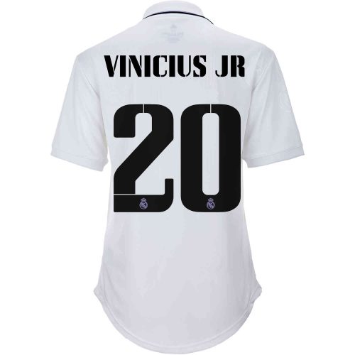 2022/23 Womens adidas Vinicius Junior Real Madrid Home Jersey