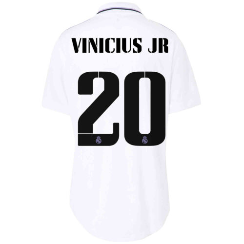 2022/23 Womens adidas Vinicius Junior Real Madrid Home Jersey