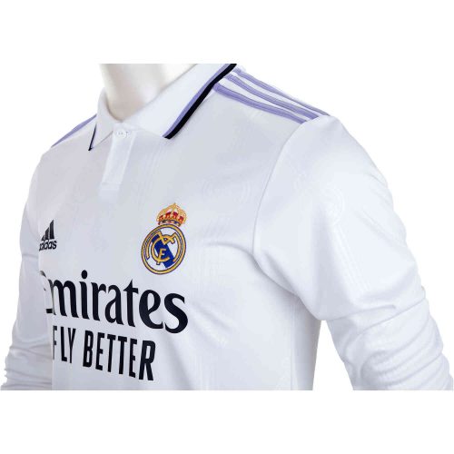 2022/23 adidas Luka Modric Real Madrid L/S Home Jersey