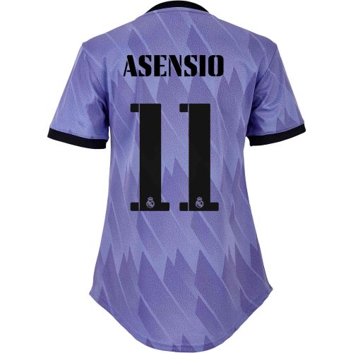 2022/23 Womens adidas Marco Asensio Real Madrid Away Jersey