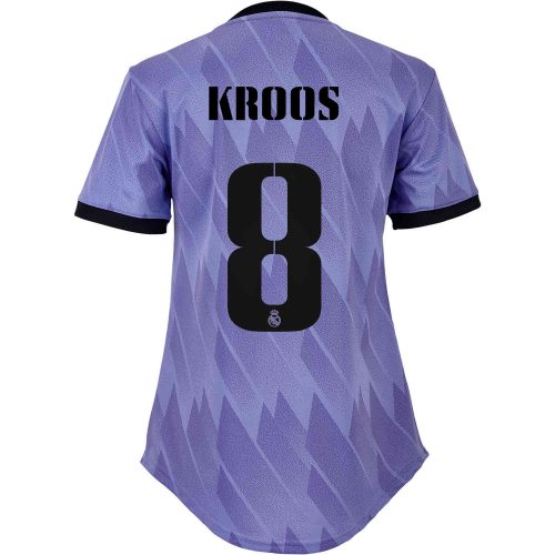 2022/23 Womens adidas Toni Kroos Real Madrid Away Jersey