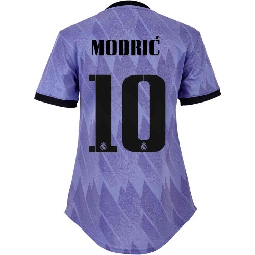 2022/23 Womens adidas Luka Modric Real Madrid Away Jersey