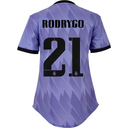 2022/23 Womens adidas Rodrygo Real Madrid Away Jersey