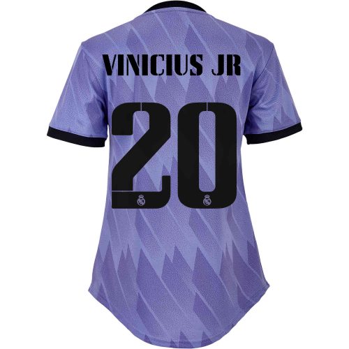 2022/23 Womens adidas Vinicius Junior Real Madrid Away Jersey