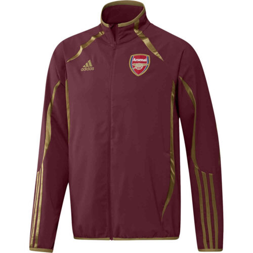 adidas Arsenal Teamgeist Woven Jacket – Noble Maroon