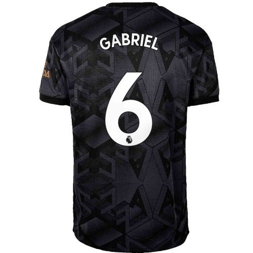 2022/23 Kids adidas Gabriel Arsenal Away Jersey