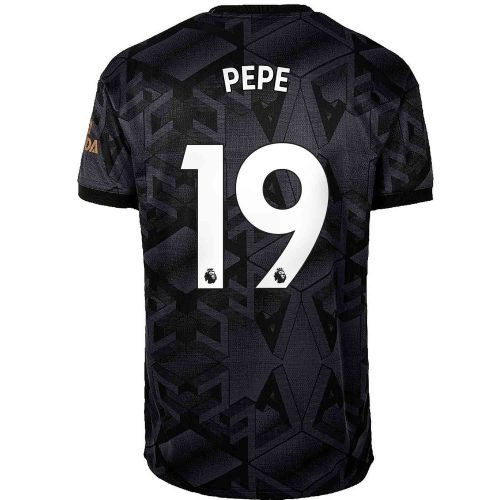 2022/23 Kids adidas Nicolas Pepe Arsenal Away Jersey
