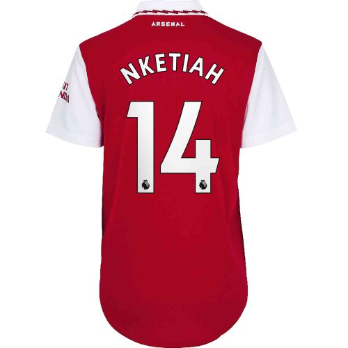 2022/23 Womens adidas Eddie Nketiah Arsenal Home Jersey