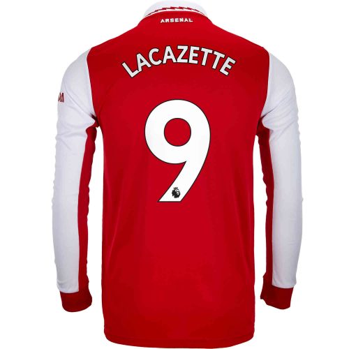 2022/23 adidas Alexandre Lacazette Arsenal L/S Home Jersey