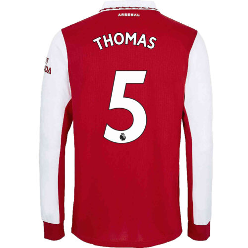 2022/23 adidas Thomas Partey Arsenal L/S Home Jersey
