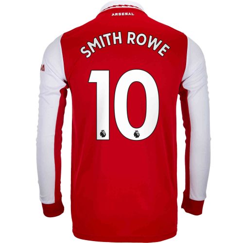 2022/23 adidas Emile Smith Rowe Arsenal L/S Home Jersey