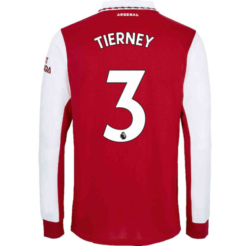 2022/23 Nike Kieran Tierney Arsenal L/S Home Jersey