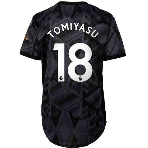 2022/23 Womens adidas Takehiro Tomiyasu Arsenal Away Jersey