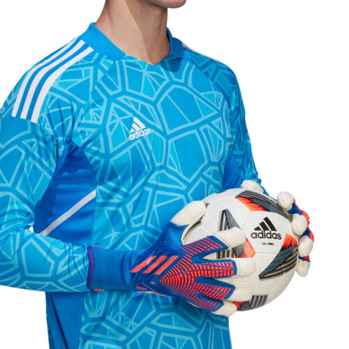 adidas Predator Pro Hybrid Goalkeeper Gloves – Sapphire Edge