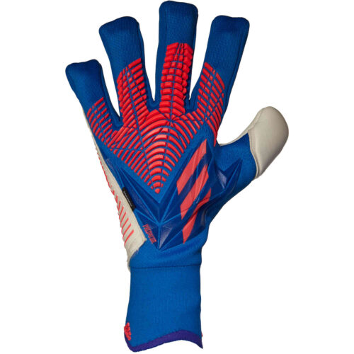 adidas Predator Pro Fingersave Goalkeeper Gloves – Sapphire Edge