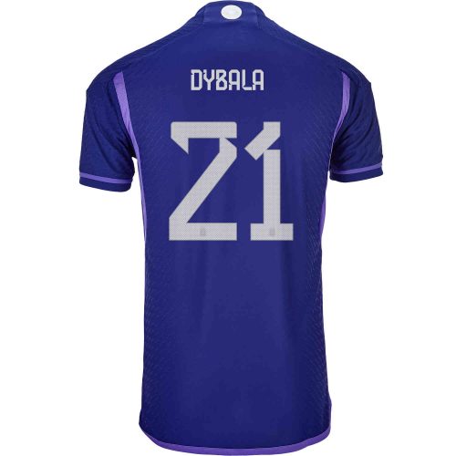 2022 adidas Paulo Dybala Argentina Away Authentic Jersey
