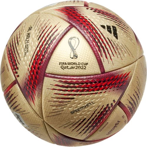 adidas World Cup Al Hilm Pro Official Match Soccer Ball – Metallic Gold