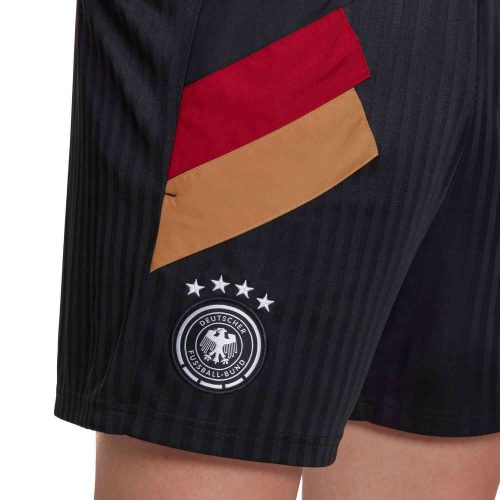 adidas Germany Icons Lifestyle Shorts – Black/White