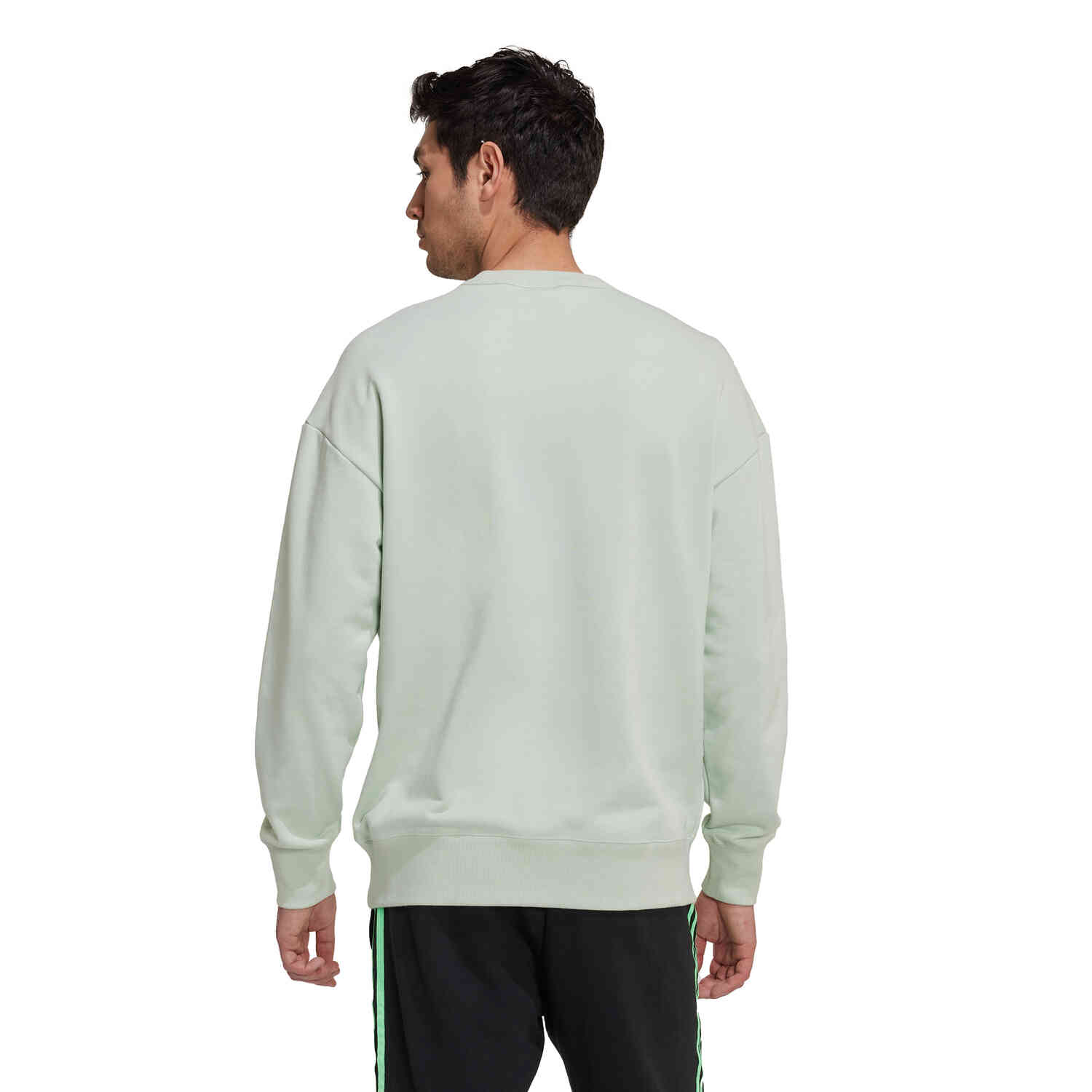 adidas Real Madrid Crew - Linen Green - SoccerPro